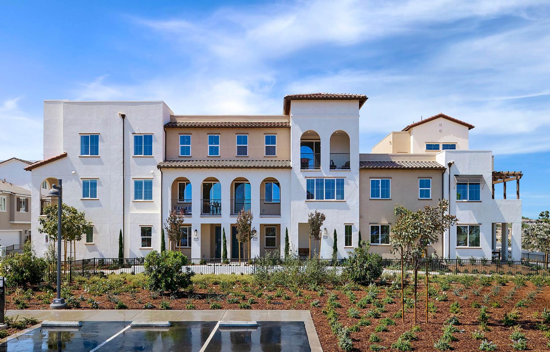 Sage Court - Modern Spanish Colonial Revival Exterior Style