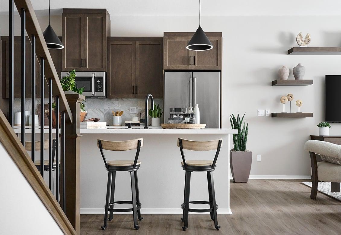 Cedar Row by Tri Pointe Homes in Chino California Plan 3 Kitchen - The Convenience Craver 3