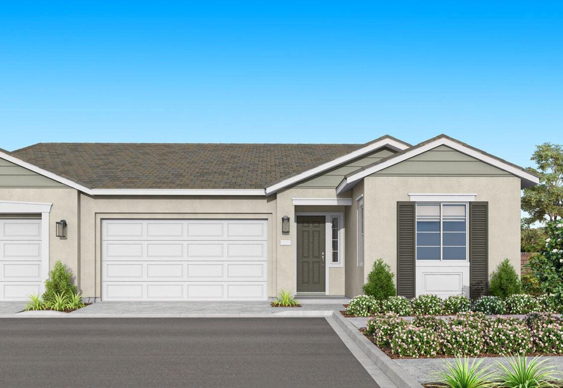 Lavender at Rancho Mission Viejo Plan 2 Exterior Style C Ranch Monterey