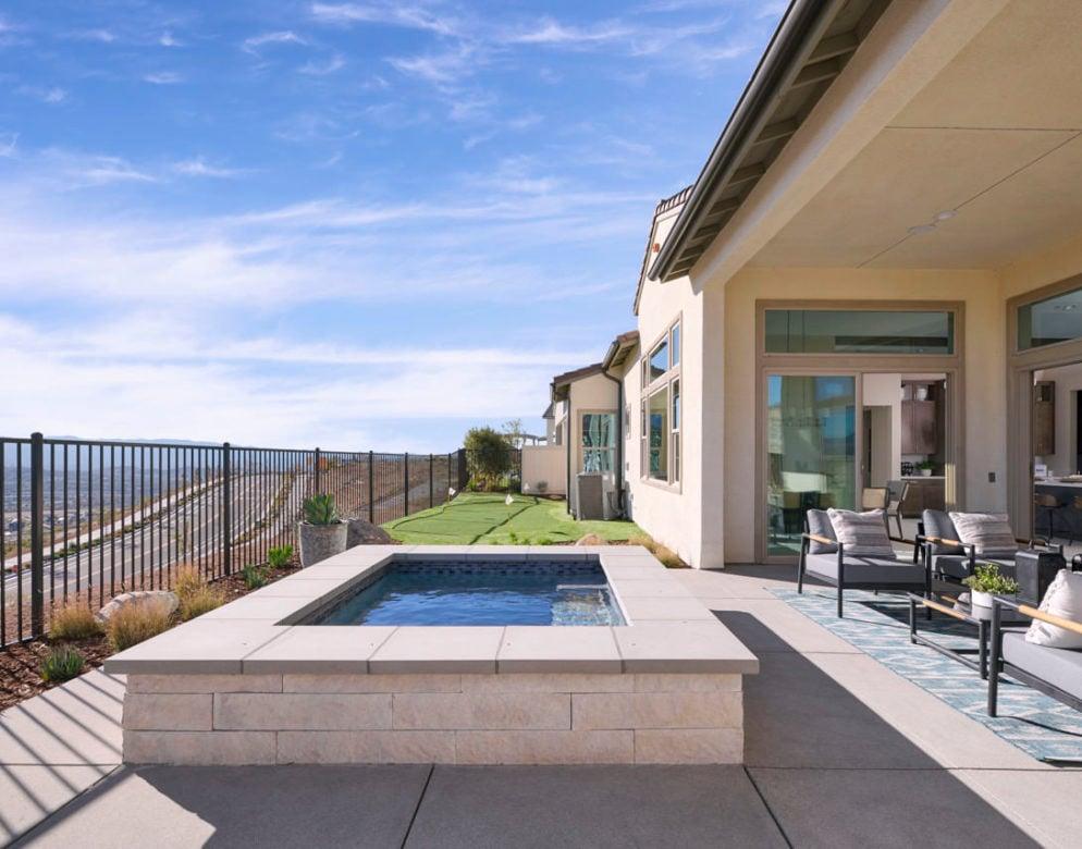 Altis at Skyline Plan 6A Model Home - Backyard