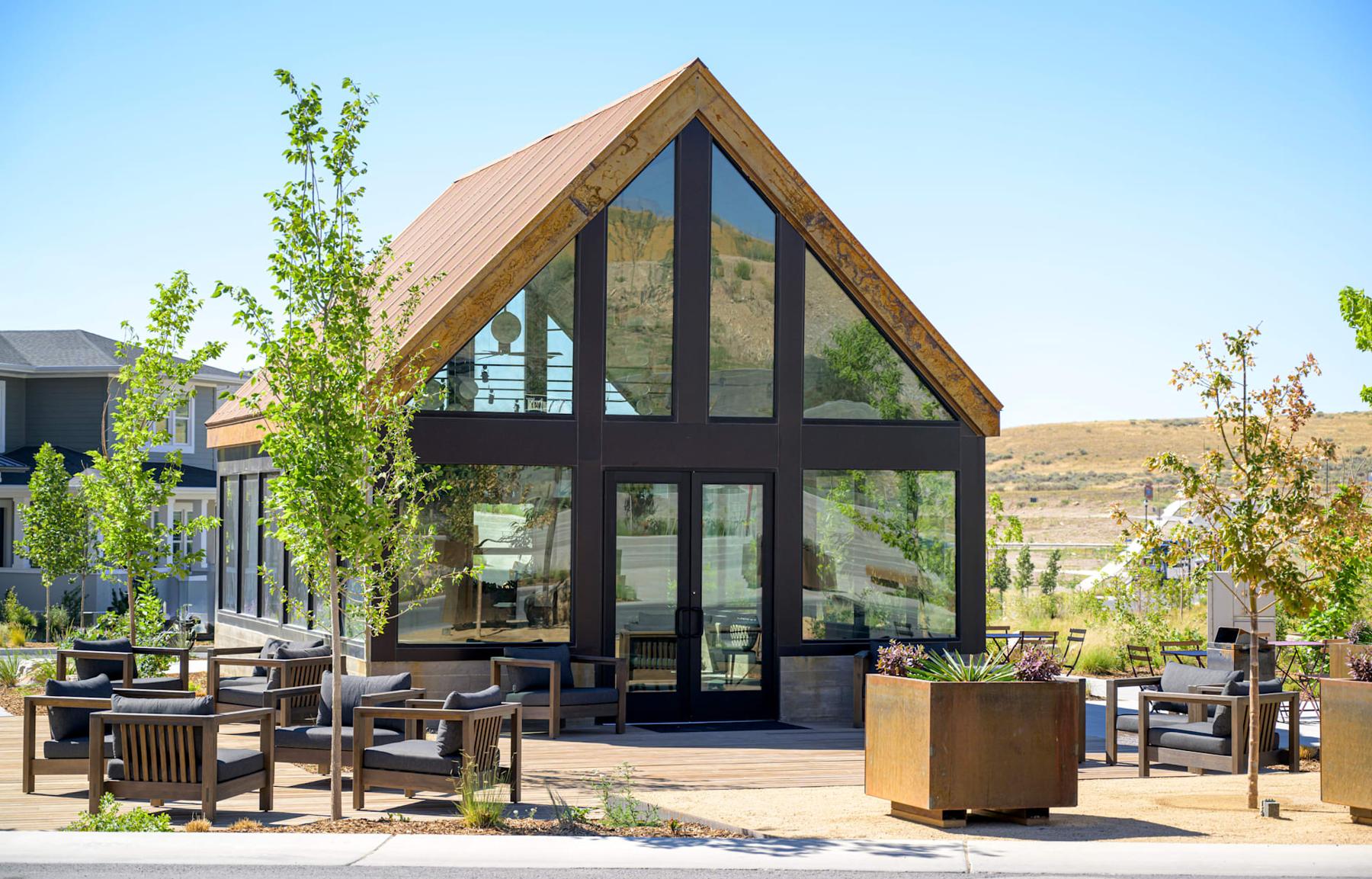 The Lanterns Library Pavilion at Polaris at Terraine