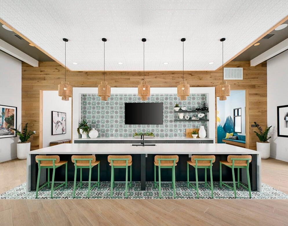 Basecamp at Skyline Clubroom Kitchen