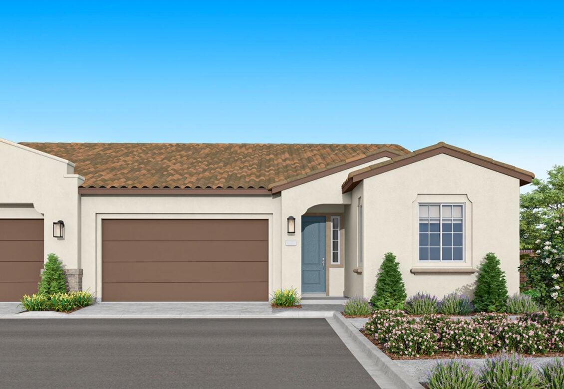 Lavender at Rancho Mission Viejo Plan 2 Exterior Style A New Mission