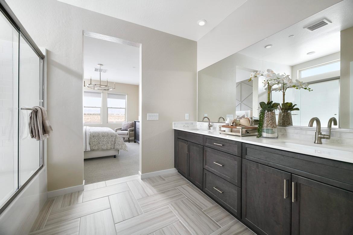 Tri Pointe Homes Contour townhomes in Las Vegas, NV.