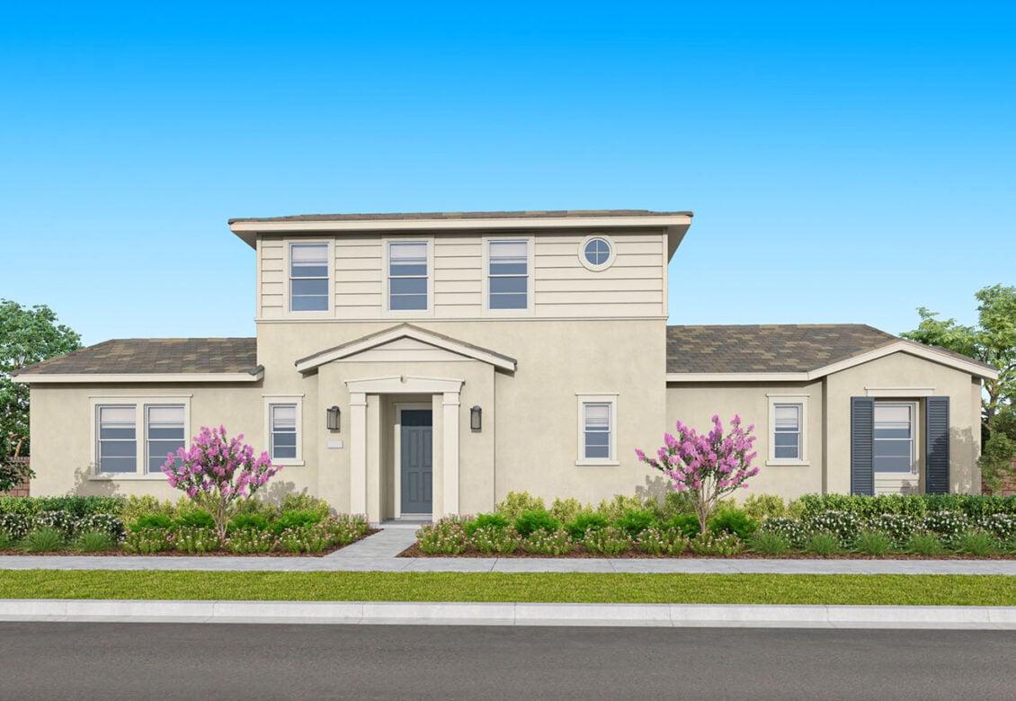 Lavender at Rancho Mission Viejo Plan 3X Exterior Style C Ranch Monterey