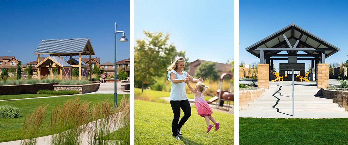 Planned Community outdoor spaces