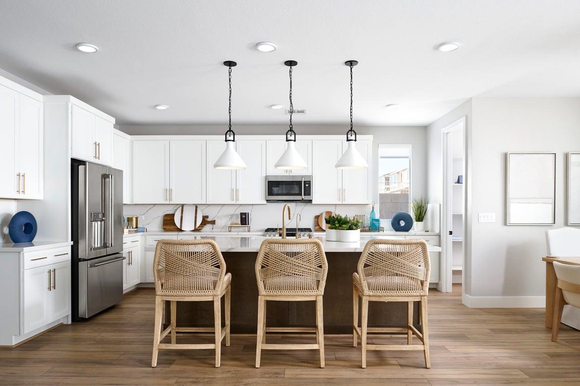 Spacious home kitchen designed to fit your lifestyle and needs.