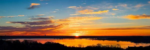 texas-sunset-lake-dfw