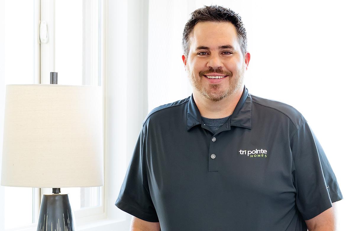 Grant Harworth, Tri Pointe Homes Senior Customer Care Representative in the Las Vegas area.