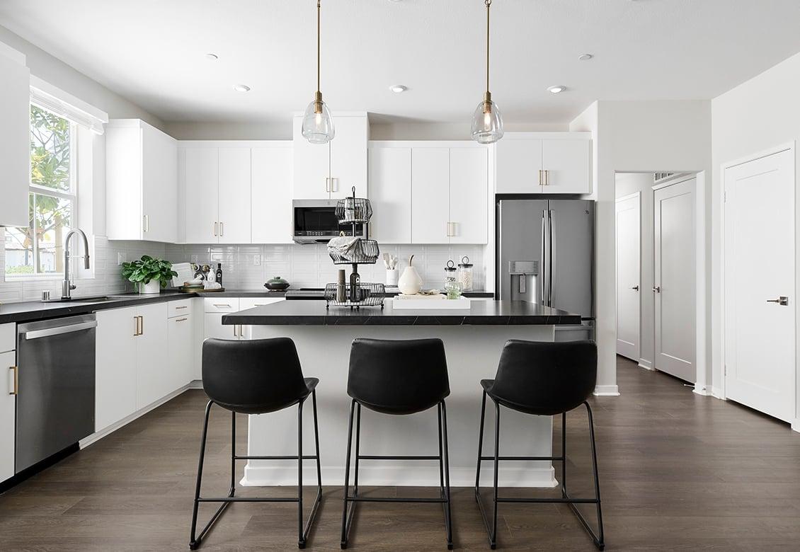 Sage Court by Tri Pointe Homes in Chino California Plan 1 Kitchen- Window Watcher 3