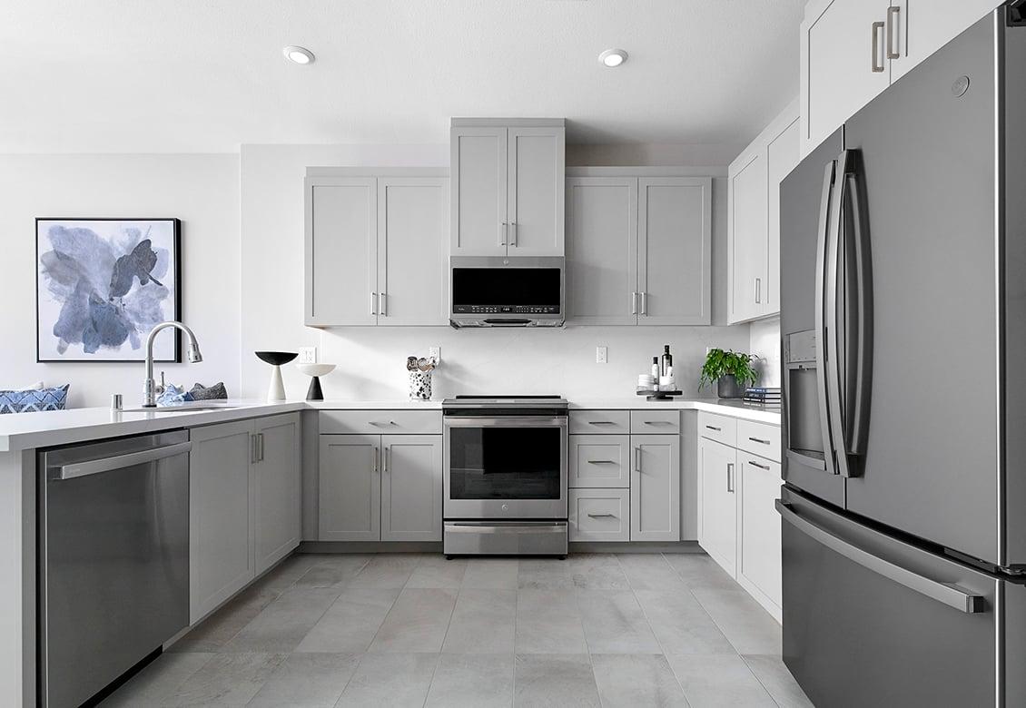 Sage Court by Tri Pointe Homes in Chino California Plan 6 Kitchen - The Chefs Domain 2