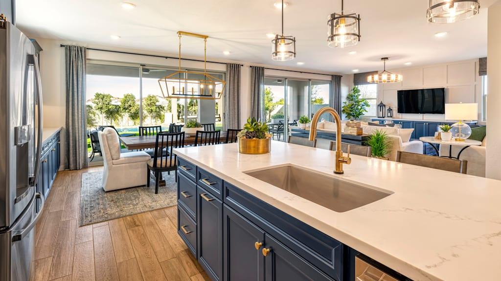 Image of new home kitchen