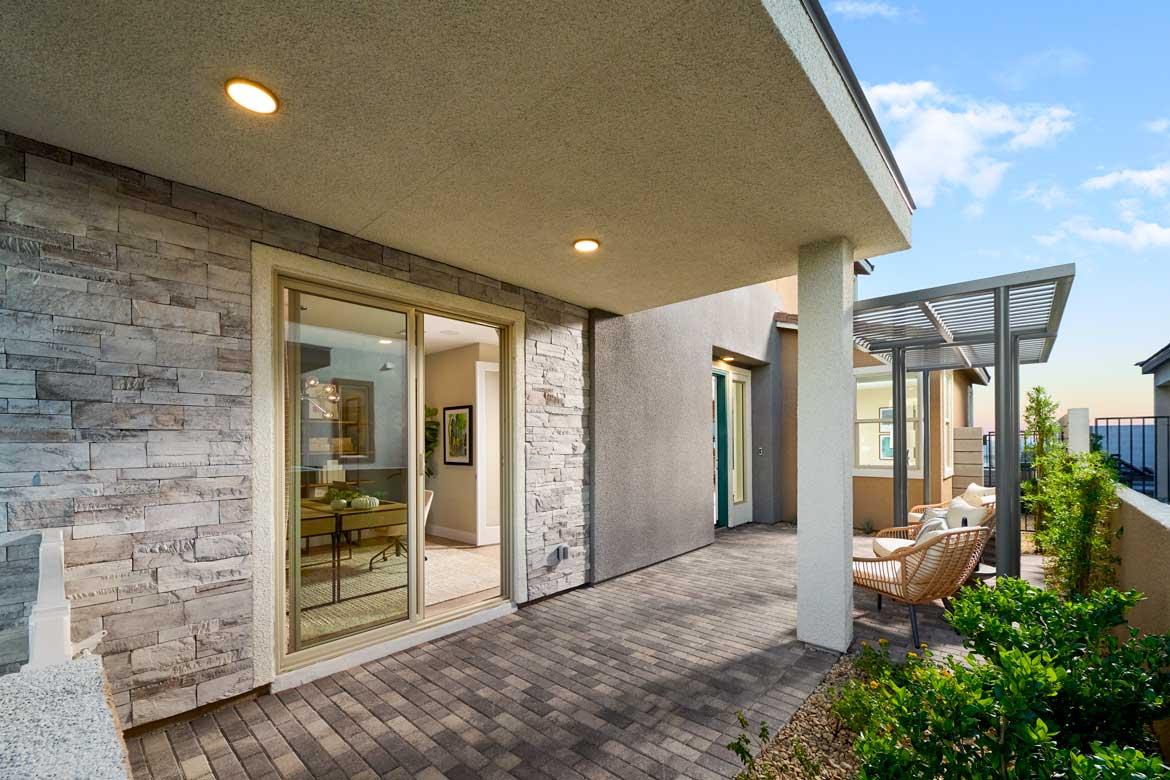 Citrine | Plan 3 Model Courtyard