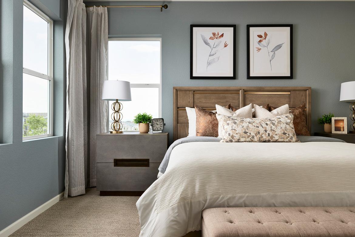 Sterling Ranch townhomes in Denver, CO.