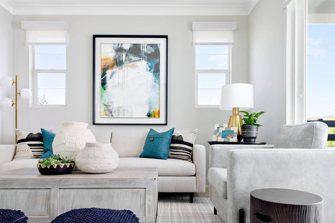 beautiful home interior showing modern design