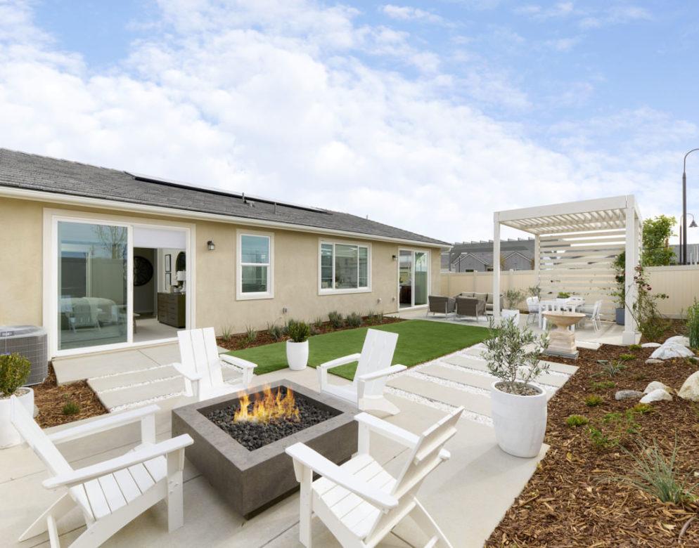 Altis at Skyline Plan 1B Model Home - Backyard