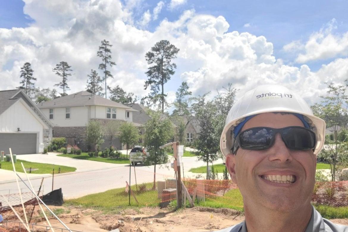 Chris Tschumperlin, Sr. Construction Manager in the Houston area.