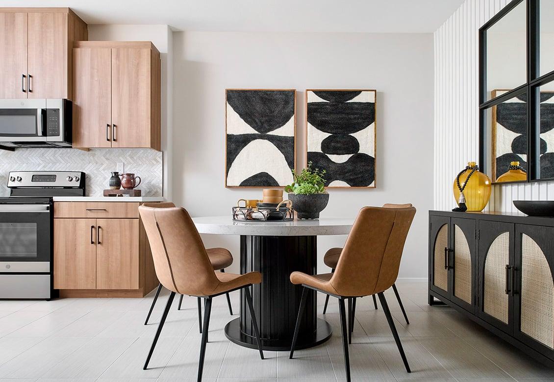 Sage Court by Tri Pointe Homes in Chino California Plan 3 Dining - Feast For the Eyes 2