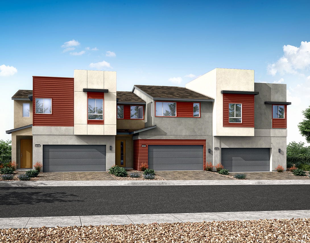 05_Tri-Pointe-LV-Southridge-Pointe_TH-Building-C-3-Plex_CS-01 - Luminary At Outlook By Tri Pointe Homes