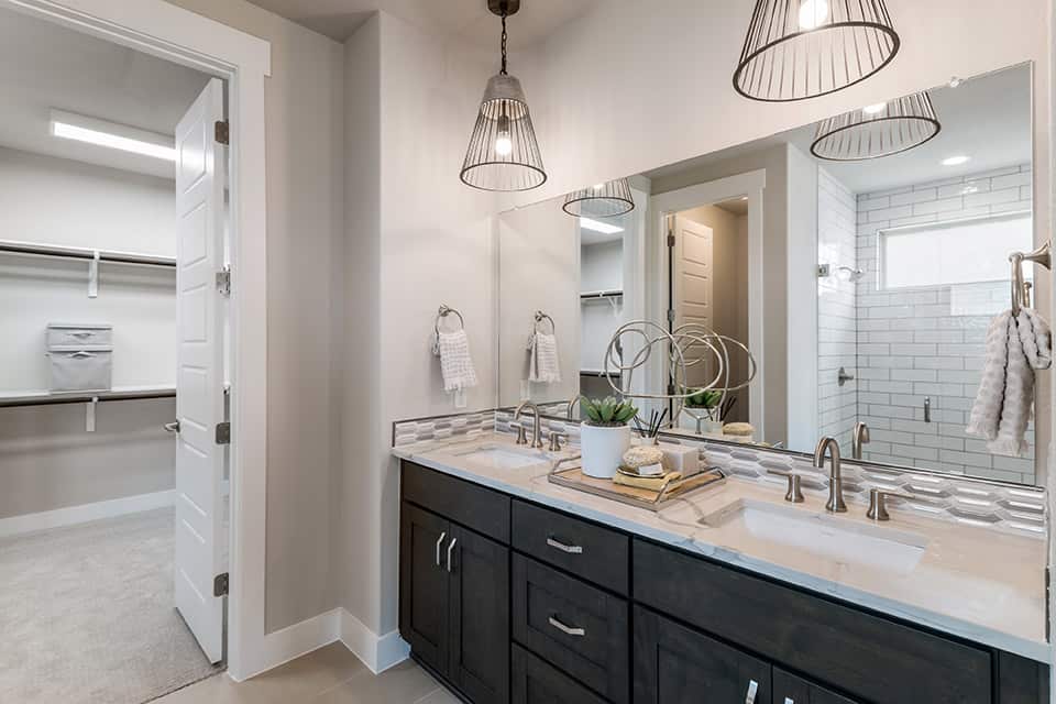 Fairfield Model Home Master Bathroom