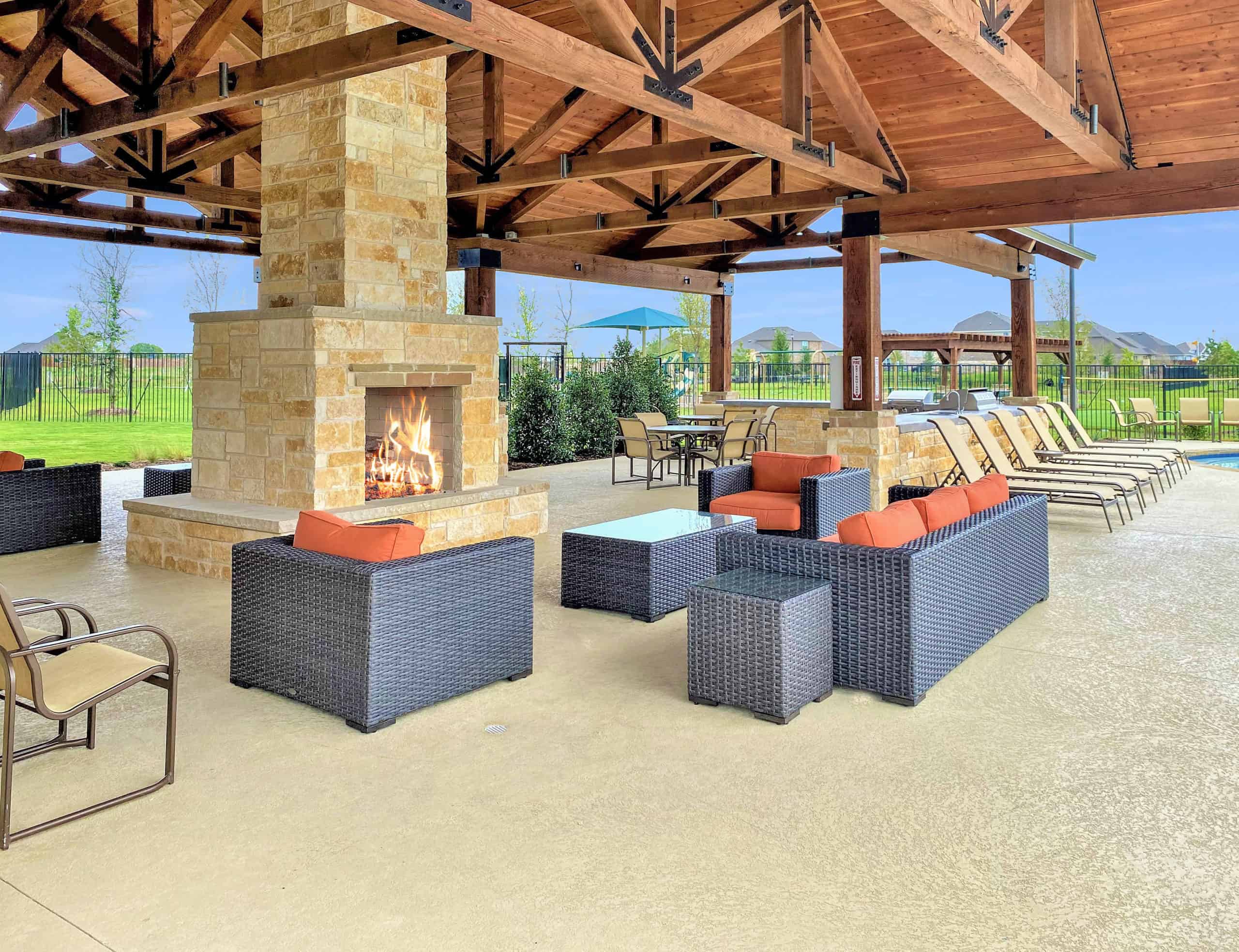 woodcreekfateamenitycenteroutdoorfireplace