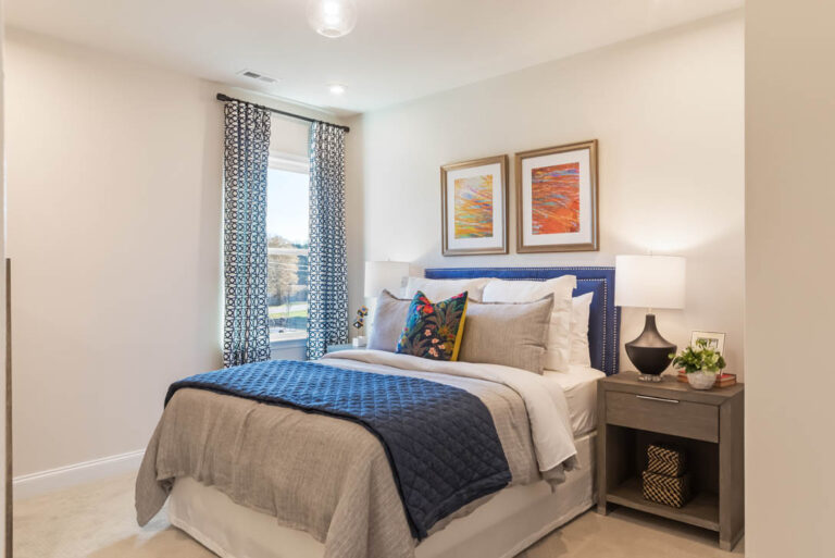 Eckley Model Home Bedroom