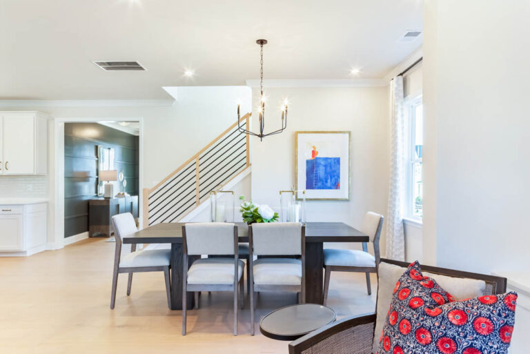 Eckley Model Home Dining Room