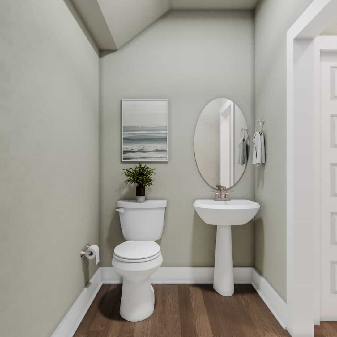 Johnson Pond Plan 4 Powder Room