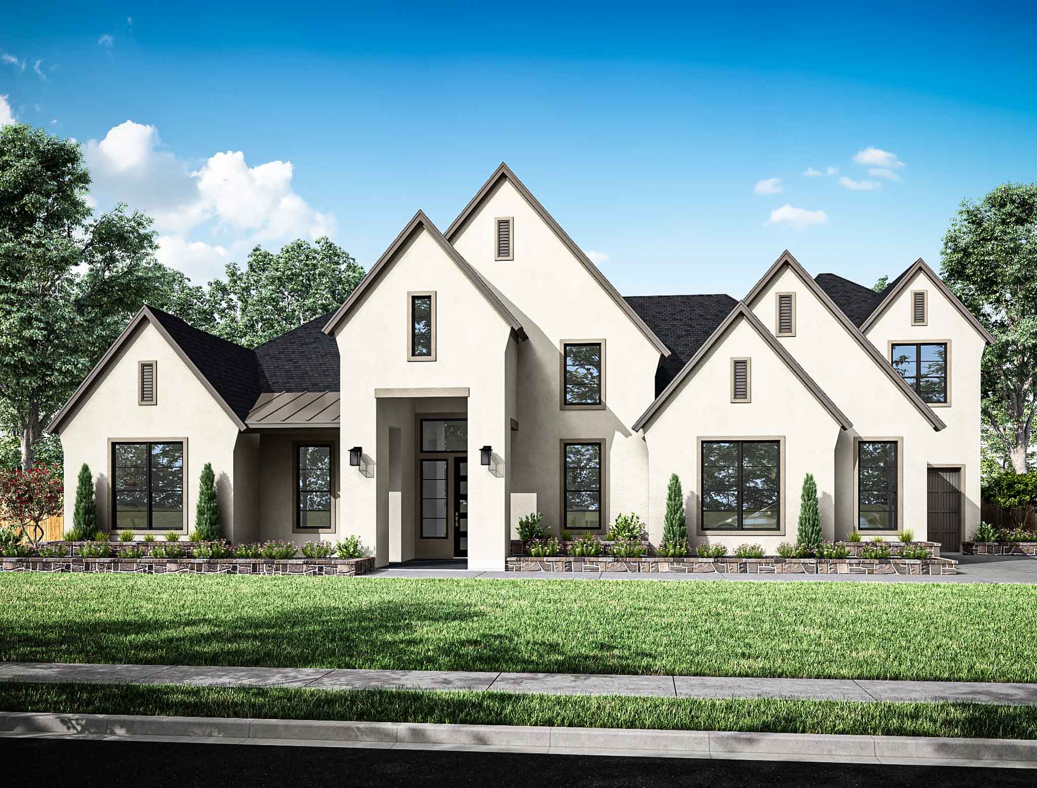 Meritage | Elevation F - Studio M Design Center By Meritage Homes