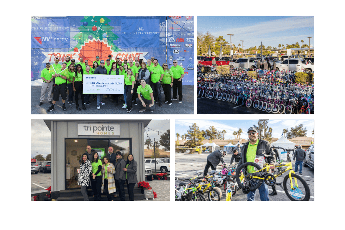 The Holidays Came Early to Tri Pointe Homes Las Vegas