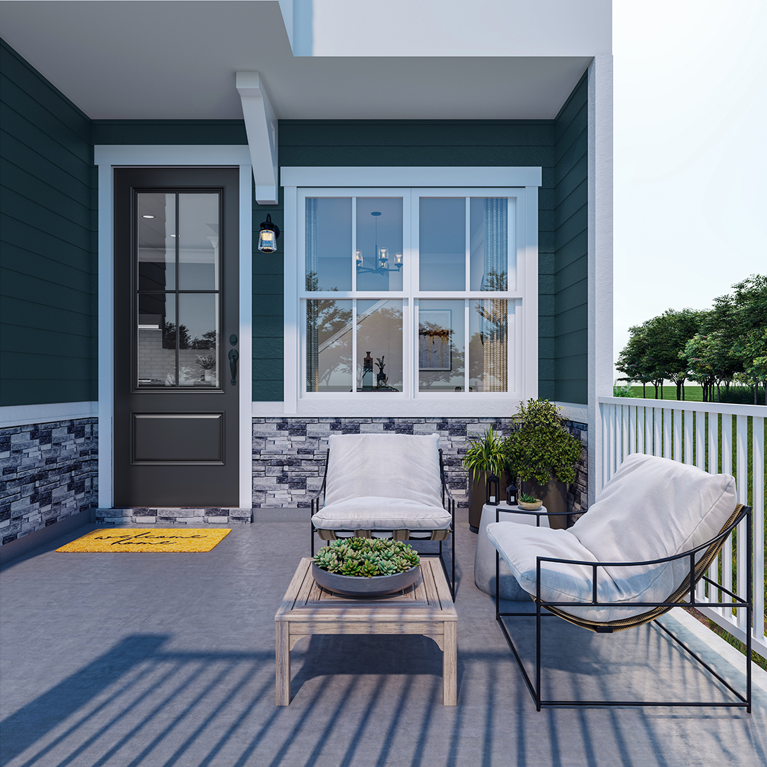 Trellis At The Commons Plan 1 Front Courtyard