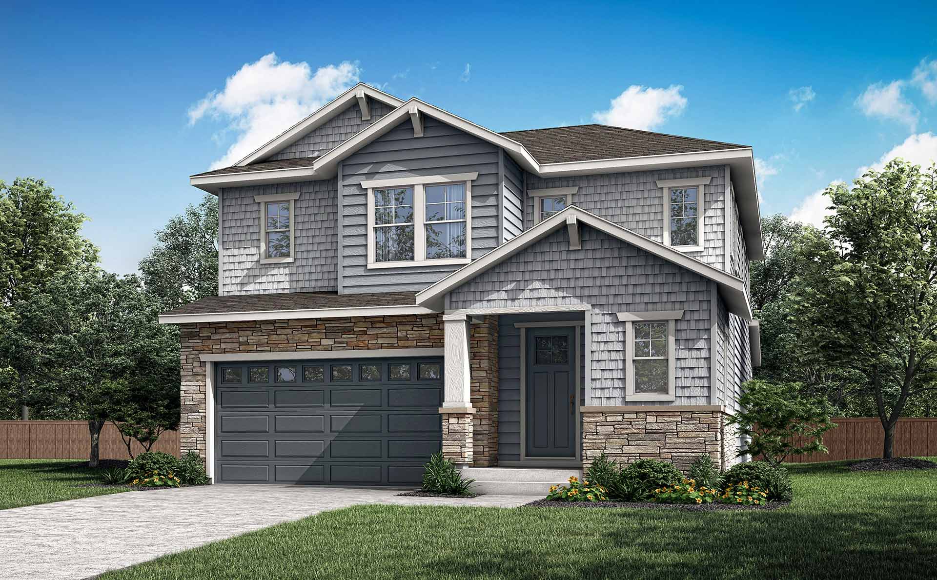 Sterling Ranch Townhomes By Tri Pointe Homes Tri Pointe - CO - Sterling Ranch 3501 B_CS CO1