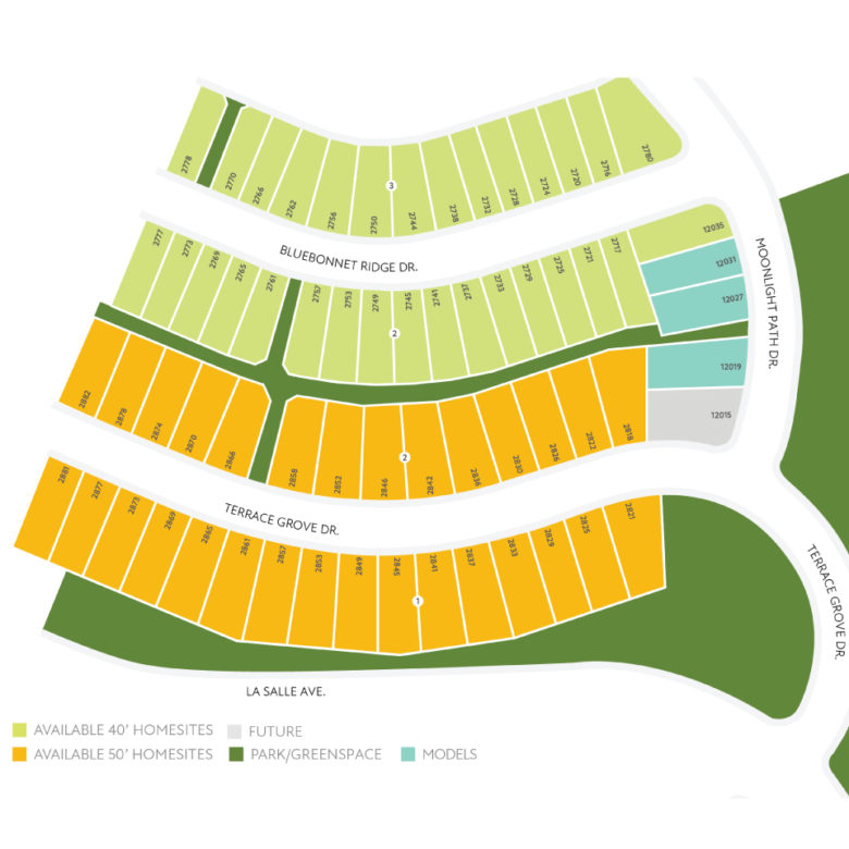 Westridge Cove 40' Model Barton Plan C Exterior Style